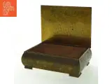 Dekorativ bronze boks med låg (str. 21 x 16 cm) - 2