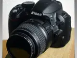 Nikon D3100 m/ 18-55mm Optik