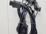 ⭐️- Multifunktionelt kabel til PS / Wii / Xbox  - 3