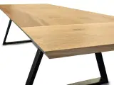 Plankebord eg med tillægsplade 240/290 x 100 cm - 3