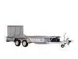 2024 - Variant 3518 M4   SUPER LÆKKER MASKINTRAILER MED FABRIKSMONTERET  ALU - BUND - 4