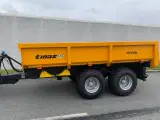 Tinaz 10 tons dumpervogn med hydr. bagklap - 60 cm sider - 2
