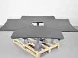 Dencon hæve-/sænkebord med fire separate bordplader - 3