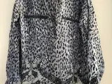 Flot langærmet Pulz Jeans skjorte ?leopardmønstret