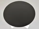 Dencon cafebord med sort plade og hvidt stel - 2