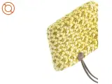 Gul flettet strandtaske (str. 55 x 52 x 21 cm) - 5