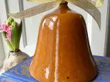 Keramikklokke, karamelglasur - 3