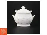 Porcelænssukkerskål med låg (str. 14 cm) - 3