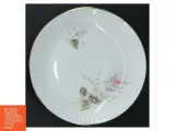 Porcelæns tallerkener med blomstermotiv fra Edelstein (str. 17 cm) - 3