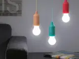 Bærbar LED-pære med Snor