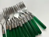 Ikea gaffel, grøn plast, pr stk - 2