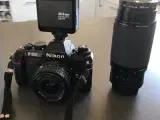 Nikon F -301 / Sigma linse