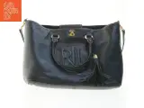 Sort skindtaske fra Ralph Lauren (str. 40x27x18 cm) - 5