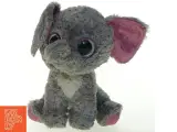 Tøjdyr elefant med store øjne (str. 23x18 cm) - 4