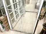 Unikt vindue m. jernsprosser og blæst glas - 4