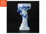 Porcelænsfigur med fad og blomster (str. 23 x 13 cm) - 2
