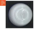 Glasskål med blå kant og dekoration (str. H 12 cm) - 4