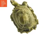 Gul metal skildpadde figur (str. 10 x 7 cm) - 2