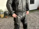 Bering MC læder jakke og buks sæt - 2