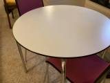 Hvidt cafe´bord