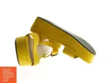 Gule ruskindssandaler. Ecco str 39 - 2