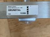 Ikea Grundtal hylde i børstet stål