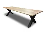 Plankebord eg hvidolieret 300 x 95-100cm - 4