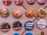 Retro badges fra 80?erne