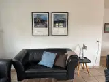 Lædersofa 3+2 - 2