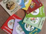 Porcelænsmalings hefter et sæt af 9 stk.