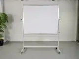 Borks dobbeltsidet whiteboard svingtavle på hjul - 3