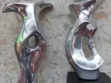 ALUMINIUMS SKULPTUR ( samlet pris ) 
