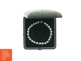 Perlearmbånd med etui fra Povl Klarlund (str. Ø 6 cm) - 2