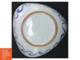 Håndmalet keramik fad (str. 17,5 x 17,5 cm) - 4