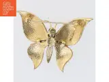 Smykkebrosche i sommerfugledesign (str. 5 x 4 cm) - 2