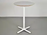 Højt cafébord i hvid med knage - 3