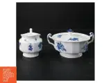 Porcelænssæt med låg fra Royal Copenhagen (str. Ø. 13 cm og ø. 8 cm) - 2