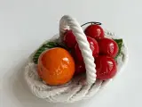 Frugtkurv m appelsin og kirsebær - 3
