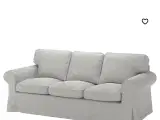 Pæn og velholdt 3 Pers. Sofa med aftagelig stof so