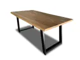 Plankebord Rustik Serveringsbord på hjul 200 X 100 cm - 2