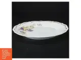 Vintage porcelænstallerkener med blomstermotiv fra Bavaria (str. Diameter 21 cm) - 3