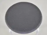 Kinnarps frisbee barstol med grå polster og grå stel - 3