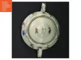 Porcelæn sukkerkrukke med låg (str. Ø. 12 cm) - 4