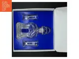 Klukflaske med snapseglas fra Royal Copenhagen (str. H. 22 cm) - 3