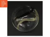 Glasskål med sort og hvid stribe (str. 15 x 6 komma 5 cm) - 4