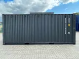 20´ fods Container i farve Ral: 7021 nye one way - 5