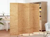 Rumdeler med 5 paneler 205x180 cm vandhyacint