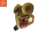 Lerfigur af klovn med trompet (str. 17 cm) - 3