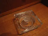 Ældre glas lysestage