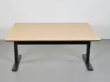 Scan office hæve-/sænkebord med bøgelaminat, 150 cm. - 3
